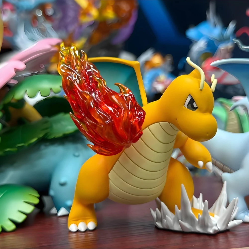 Pokemon Dragonite Fire Punch Collectible Figurine