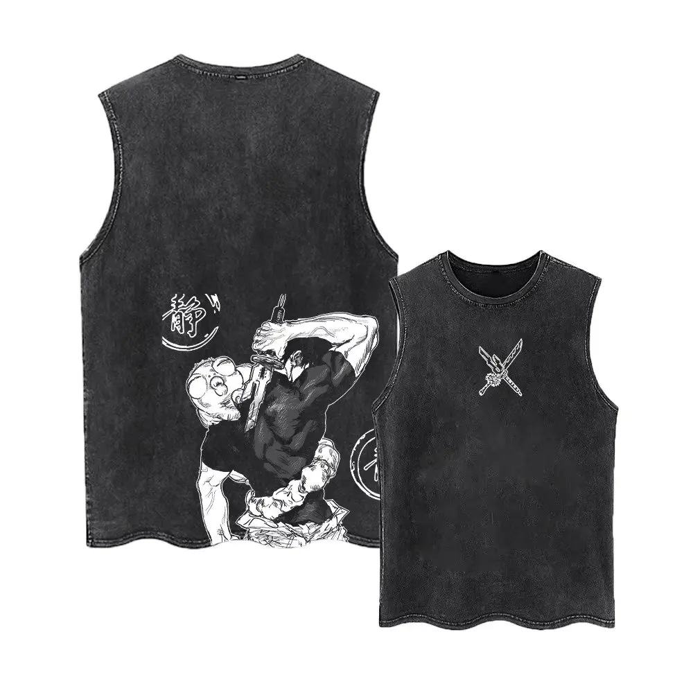 Jujutsu Kaisen Toji Fushiguro Swords Tank Top