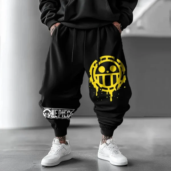 One Piece Law Heart Pirates Joggers