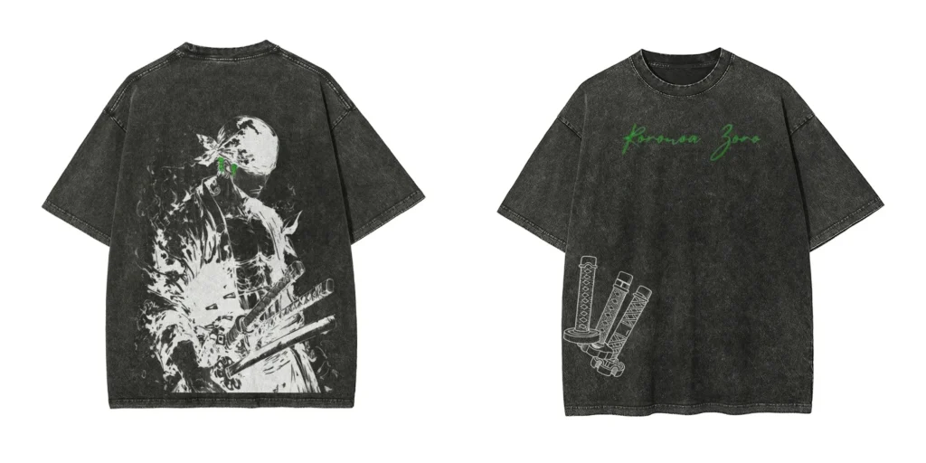 One Piece Roronoa Zoro Three Swords T-Shirt