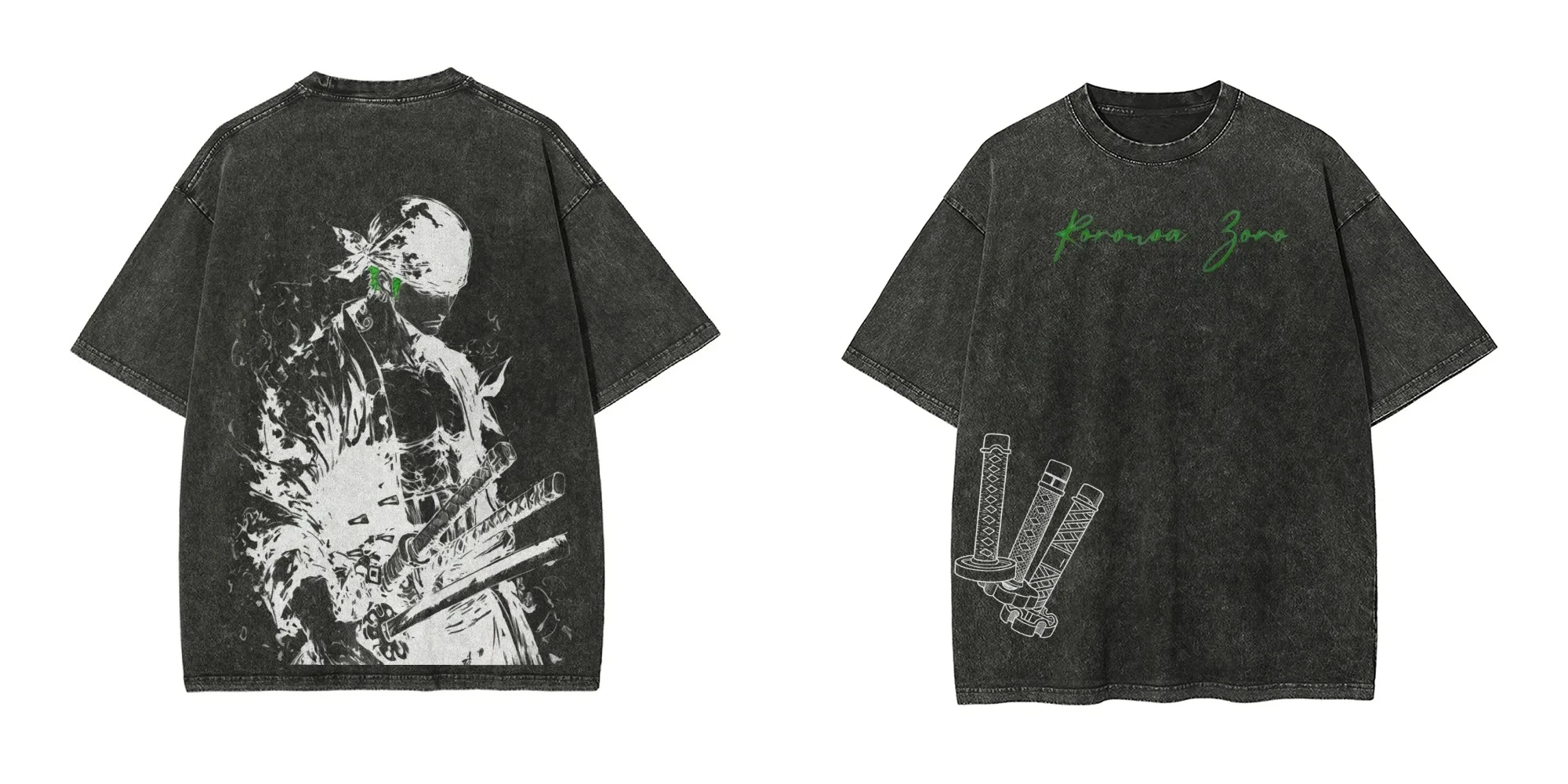 One Piece Roronoa Zoro Three Swords T-Shirt