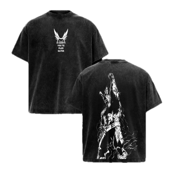 My Hero Academia All Might Plus Ultra (Black) T-Shirt