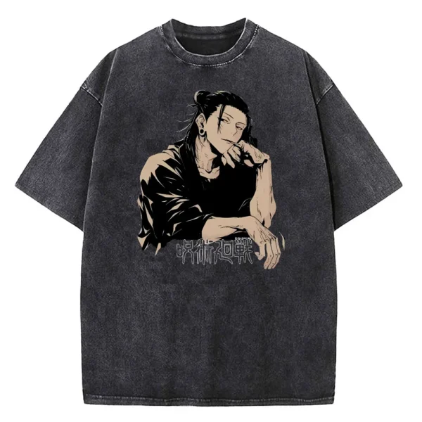 Jujutsu Kaisen Gojo Satoru T-Shirt (Dark Portrait)