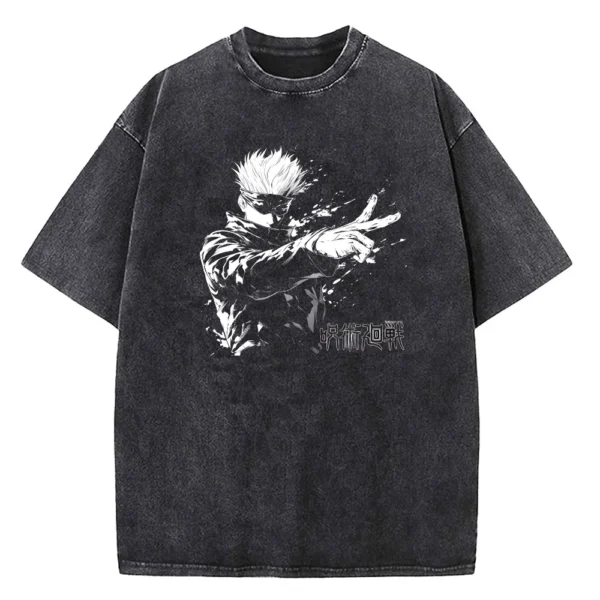 Jujutsu Kaisen Gojo Satoru T-Shirt (Action Sketch)