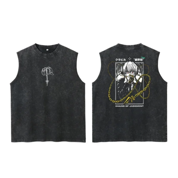 Hunter × Hunter Kurapika Chain Tank Top (Portrait Frame)
