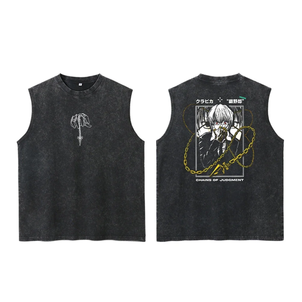 Hunter × Hunter Kurapika Chain Tank Top (Portrait Frame)