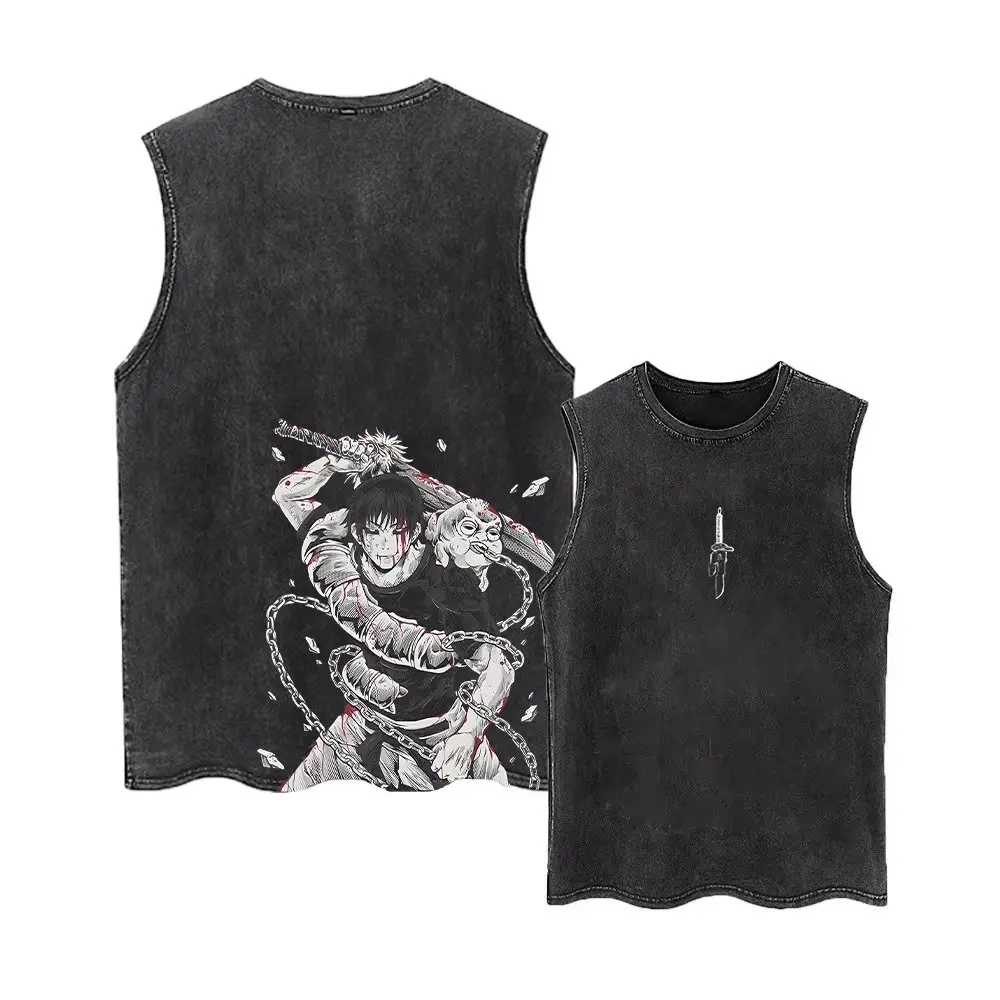 Jujutsu Kaisen Toji Fushiguro Inverted Spear Tank Top