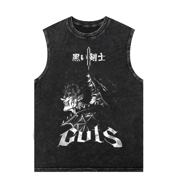 Berserk Guts Dark Swordsman Tank Top
