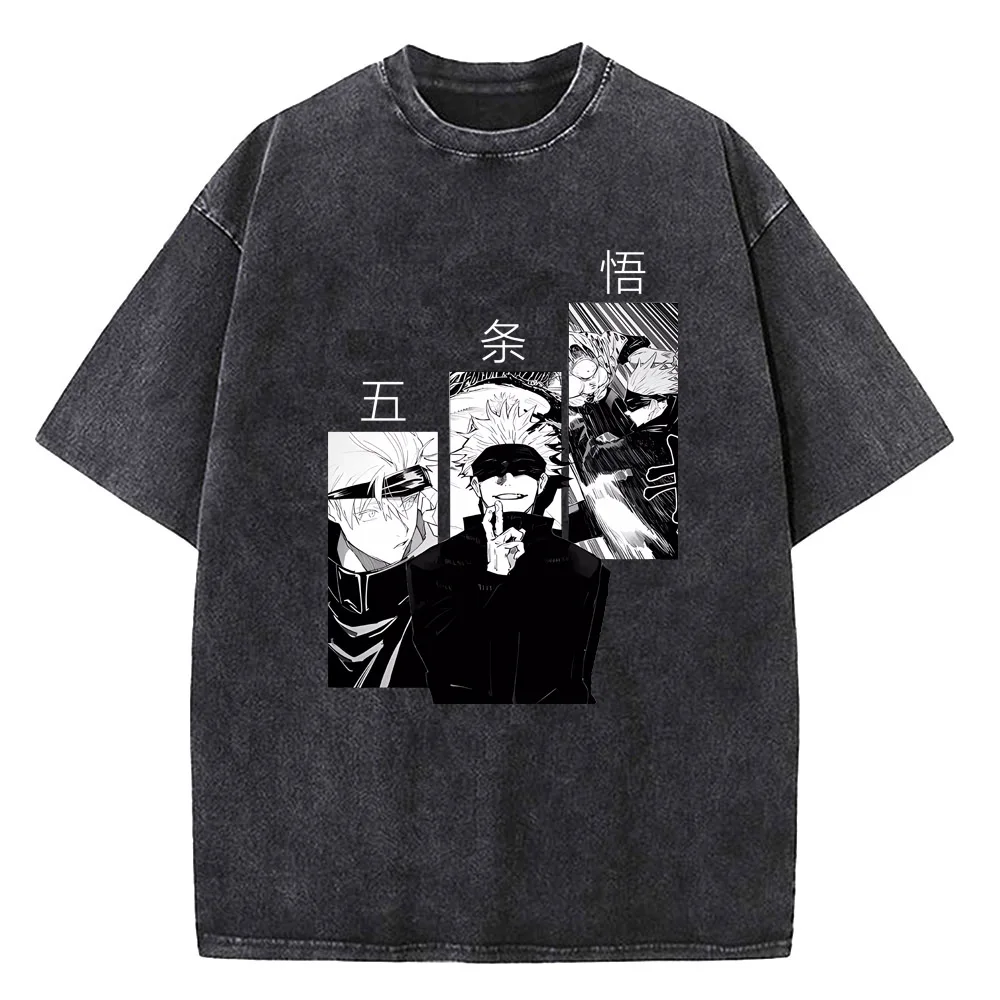 Jujutsu Kaisen Gojo Satoru T-Shirt (Manga Panels)