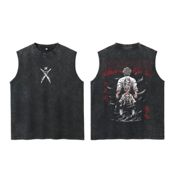Demon Slayer Sanemi Shinazugawa Tank Top