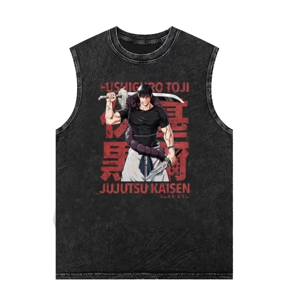 Jujutsu Kaisen Toji Fushiguro Tank Top