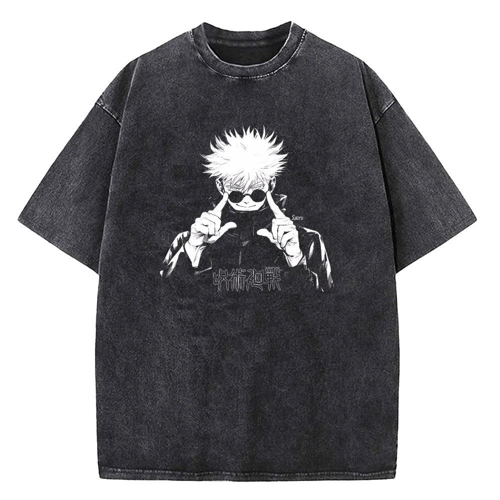 Jujutsu Kaisen Gojo Satoru T-Shirt (Blindfold Reveal)