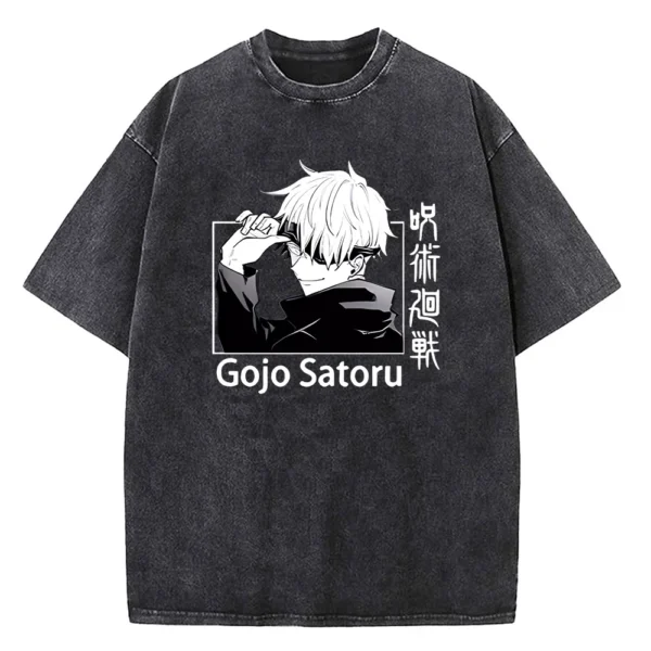 Jujutsu Kaisen Gojo Satoru T-Shirt (Name Frame)