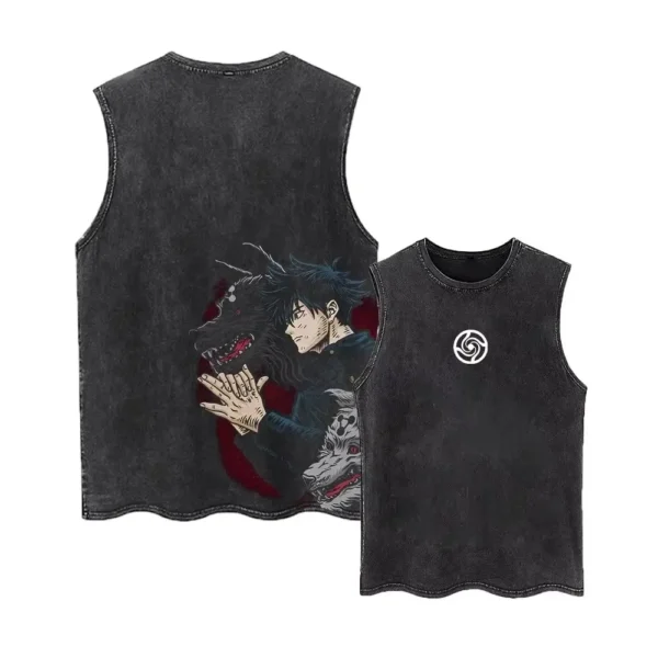 Jujutsu Kaisen Megumi Fushiguro Tank Top