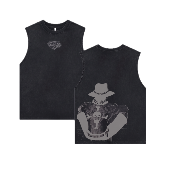 One Piece Portgas D. Ace (ASCE) Tank Top (Portrait)