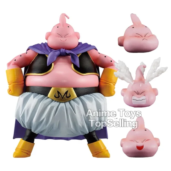 Dragon Ball Z Majin Buu Figure – 4 Swappable Heads (20cm)