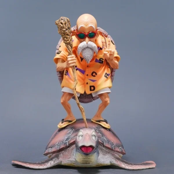 Dragon Ball Master Roshi Figure on Turtle (26cm)