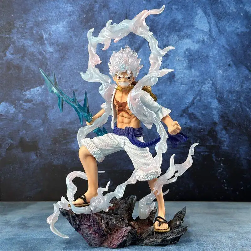 One Piece Luffy Gear 5 Statue – Sun God Nika