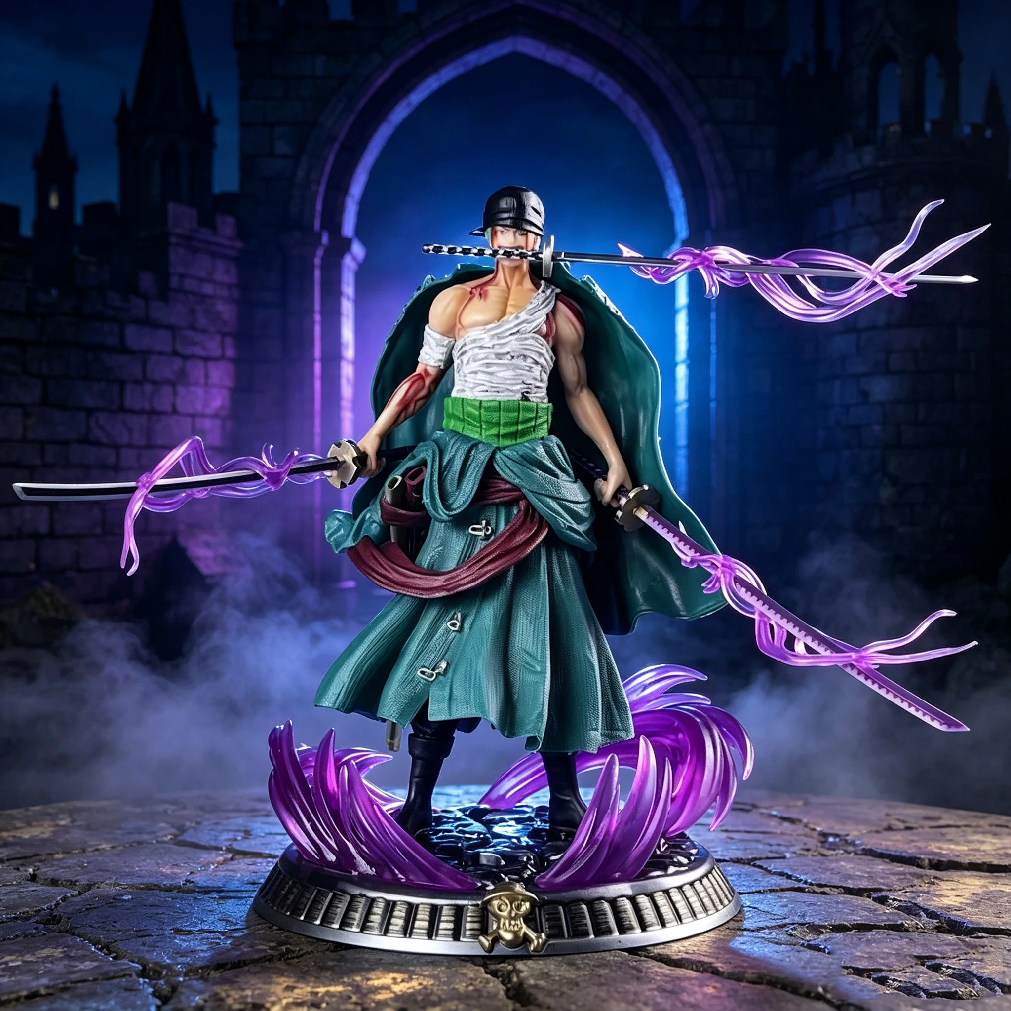 One Piece Roronoa Zoro Figure – Three-Sword Style