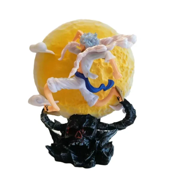 One Piece Luffy Gear 5 Figure – Moon Base (14cm)
