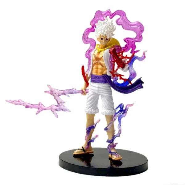 One Piece Luffy Gear 5 Figure – Sun God Nika (21cm)