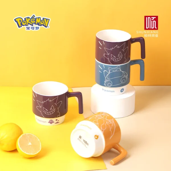 Pokémon Ceramic Mug (320ml) – Snorlax or Gengar